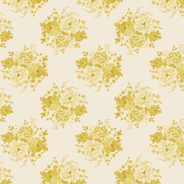 Sunday Brunch Fabric | Mia Sour Yellow