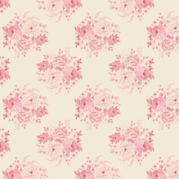 Sunday Brunch Fabric | Mia Pink