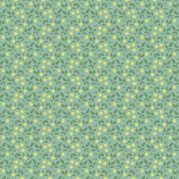 Sunday Brunch Fabric | Tipsy Teal