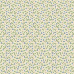 Sunday Brunch Fabric | Tipsy Cream/Blue