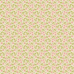 Sunday Brunch Fabric | Tipsy Cream/Pink