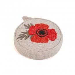 Tape Measure: Embroidered: Wildflowers