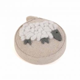 Tape Measure: Embroidered: Sheep