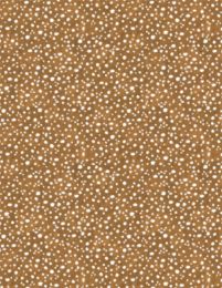 Gnome & Garden Fabric | Mushroom Dots Brown