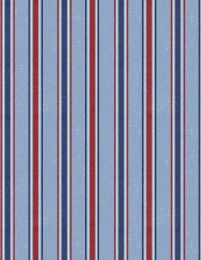 At The Helm Fabric | Multi Stripe Light Blue