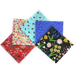 Spring Flowers Lewis & Irene Fabric | Fat Quarter Pack 3