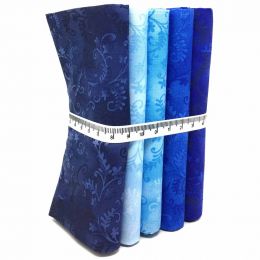 Mystic Vine Set 6 | Blues- 5 Fat Quarters