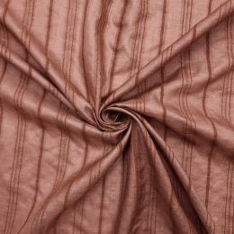 Luxury Silk Crepe Fabric | Tan