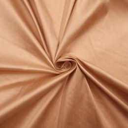 Luxury Silk Dupion | Soft Caramel