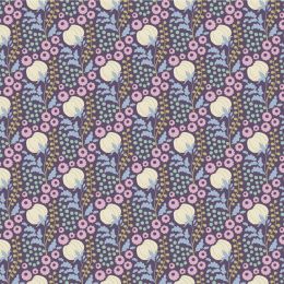 Tilda Sanctuary Fabric | Cottonfield Eggplant