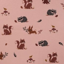 Luxury Sweatshirt Fabric | Forest Friends