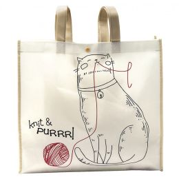 Bag for Life: Knit & Purl Kitty Cat