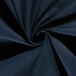 Cotton & Bamboo Blend Fabric | Navy Blue