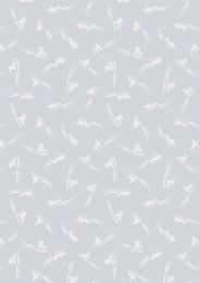 Snow Day Fabric | Sleigh Ride Silver