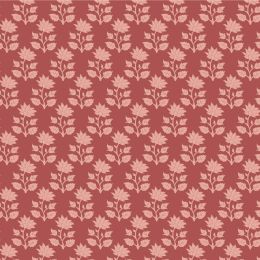 Tilda Sanctuary Fabric | Mira Rhubarb