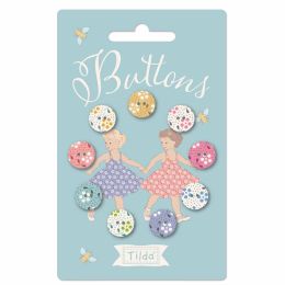 Tilda Meadow Basics | Fabric Covered Buttons